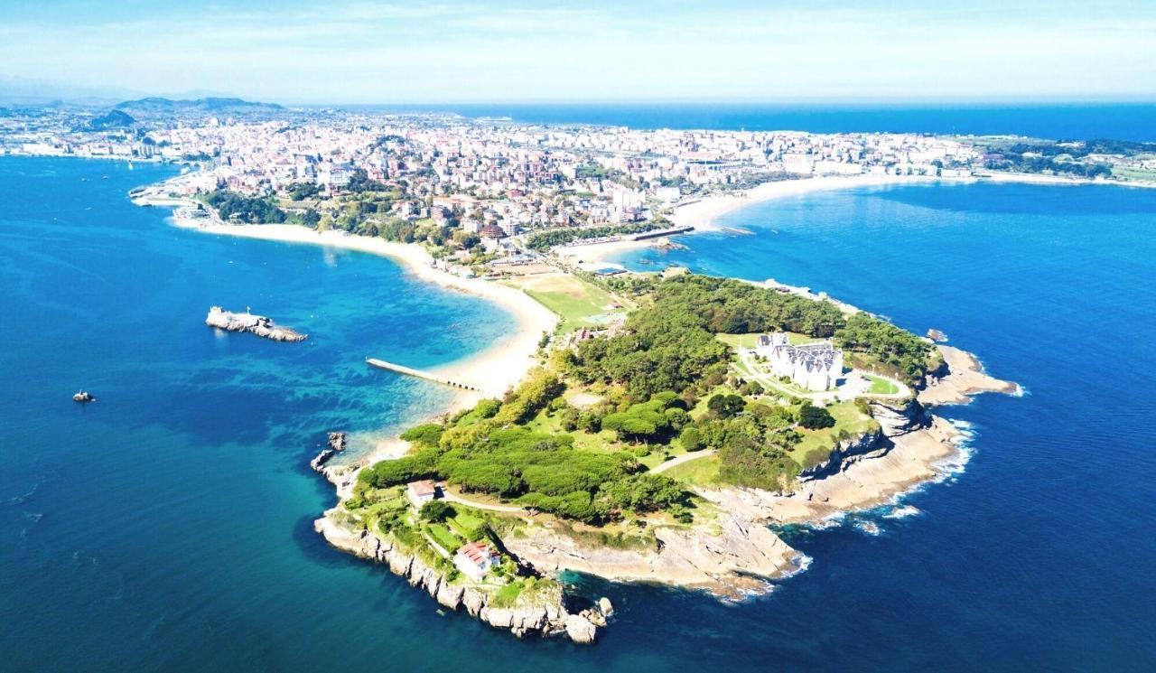 Entre Playa Y Puntal Lägenhet Somo Exteriör bild